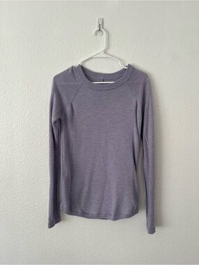 Lululemon Merino Wool Sweater Purple Fits 4/6